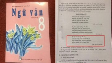 Sách giáo khoa Ngữ văn 8 nhầm lẫn bản quyền tác giả