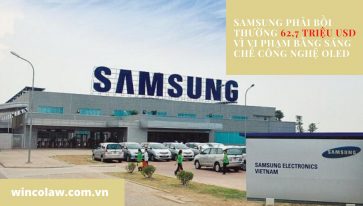 Samsung phải bồi thường 62,7 triệu USD vì vi phạm bằng sáng chế công nghệ OLED