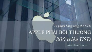 Vi phạm bằng sáng chế LTE, Apple phải bồi thường 300 triệu USD